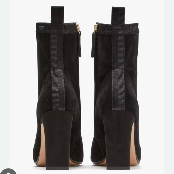 NWB Kate Spade Down Under Stretch Suede Booties - Size 7 - Picture 16 of 16
